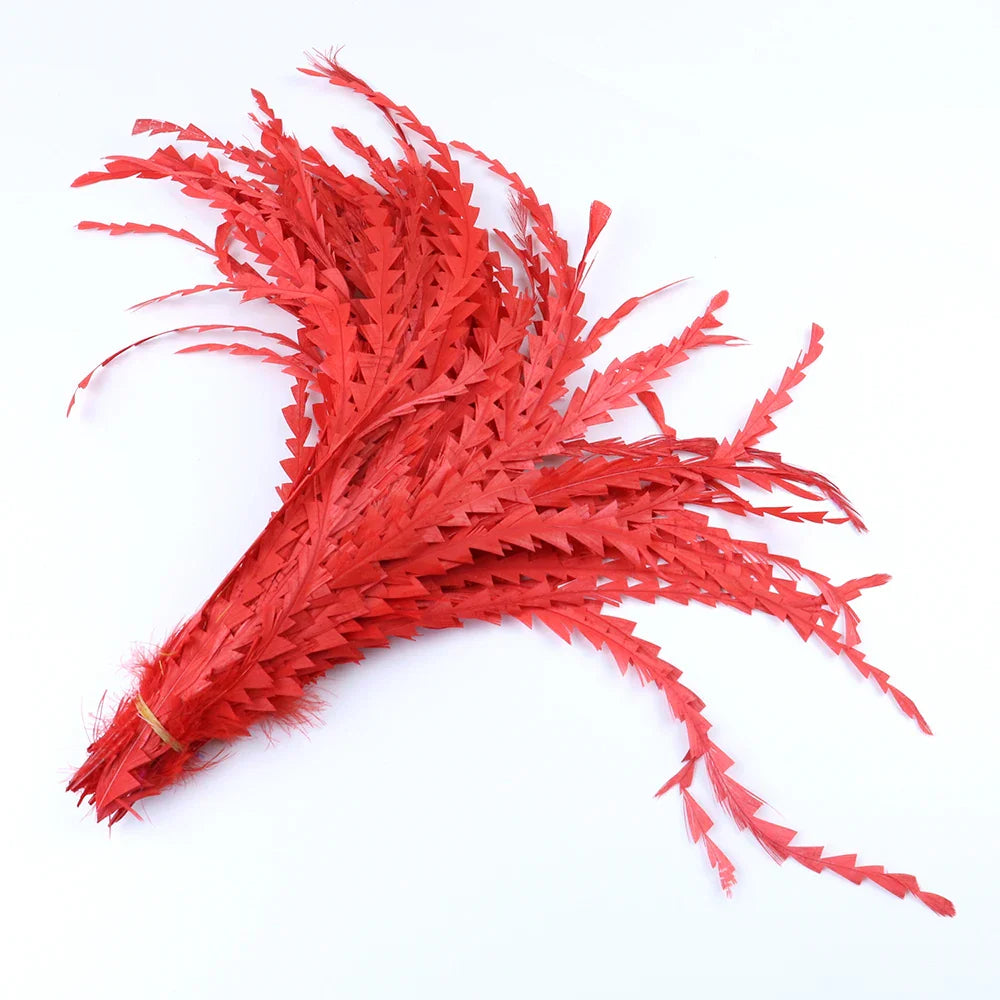 Multicolor Natural Rooster Feather