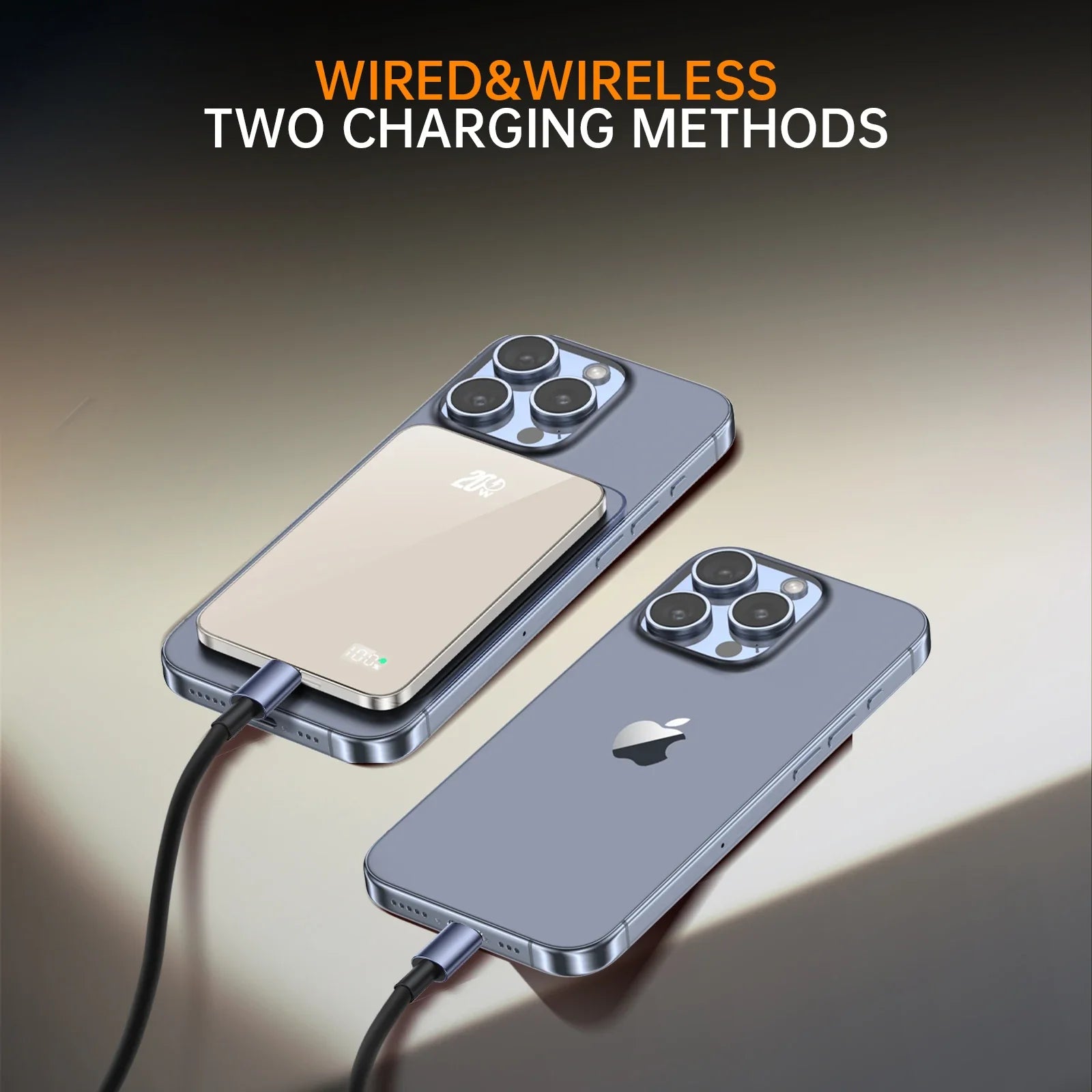 New Glass Material Power banks Portable Travel Powerbank Phone Charger External battery for Magsafe iPhone 16 15 14 13 Pro Max
