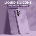 Liquid Silicone Case For Samsung Galaxy S25 Edge S25 S24 S23 S22 Ultra Plus S24 FE A56 A54 A53 A55 A16 Camera Protect Soft Cover