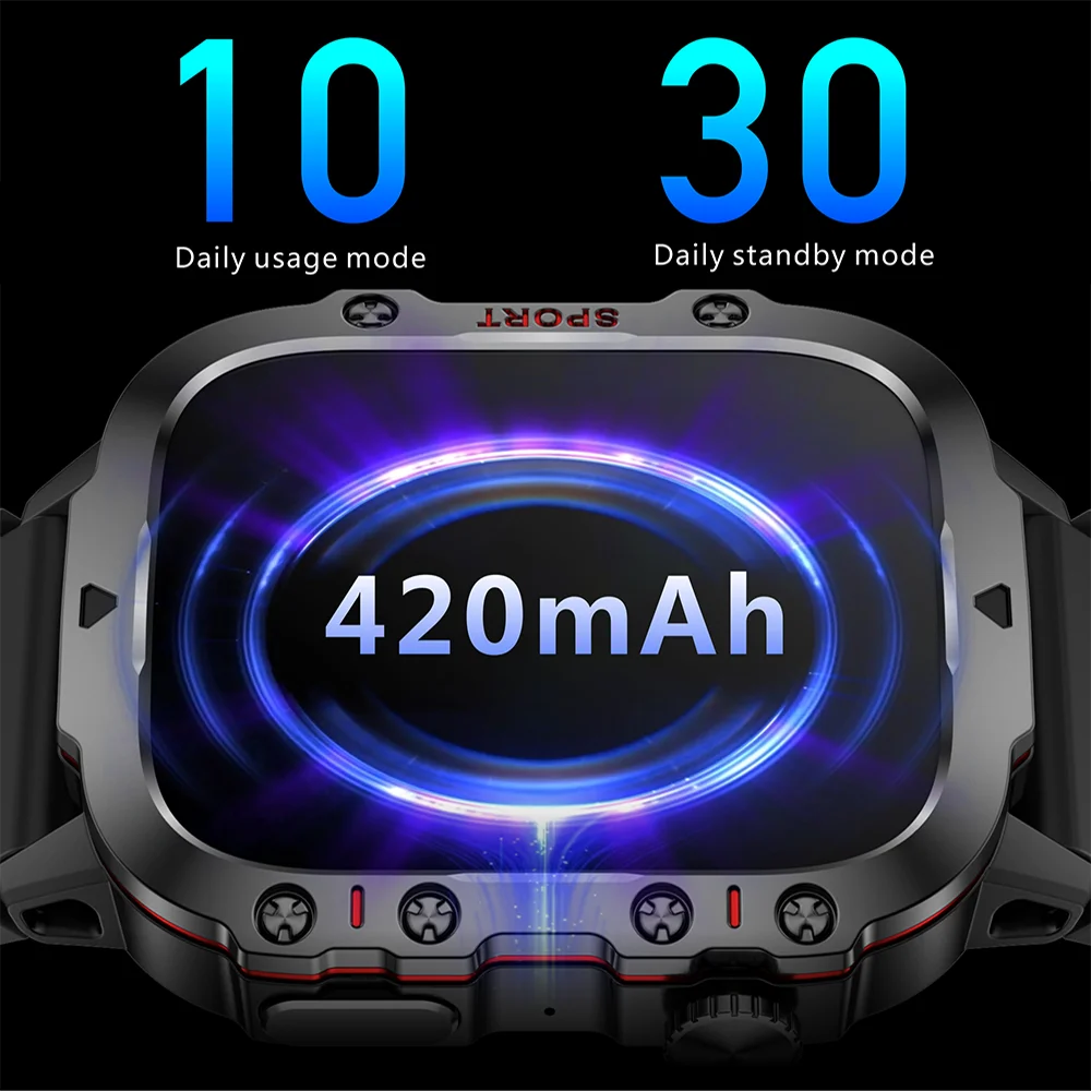 Original Men Smart Watch Bluetooth Call Fitness Clock 3ATM IP68 Swim Waterproof Sports Smartwatch for Women Android 2024