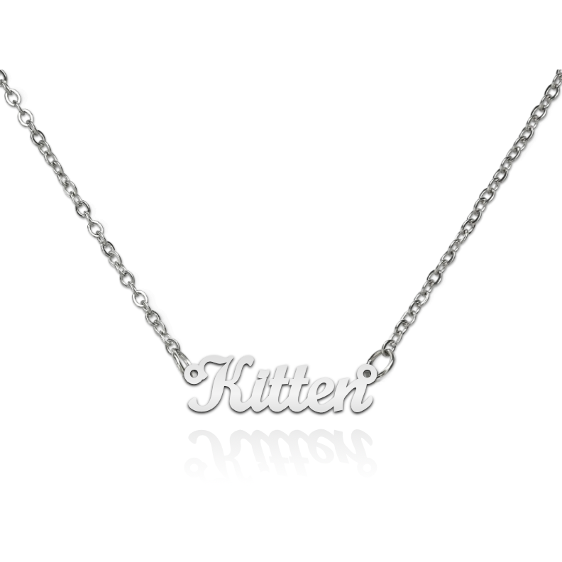 Honorific Signature Name Necklace