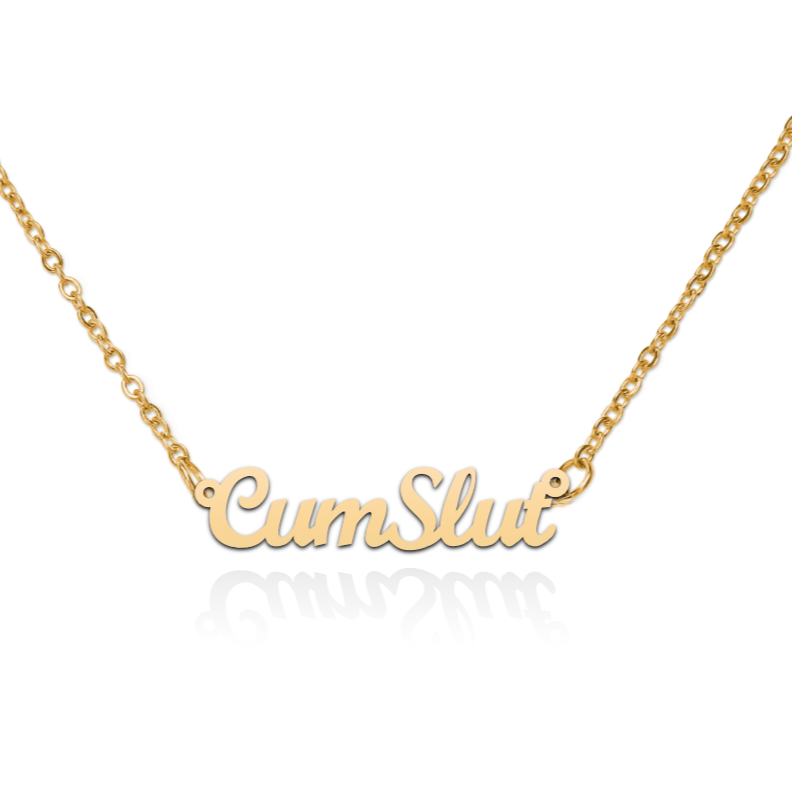 Honorific Signature Name Necklace