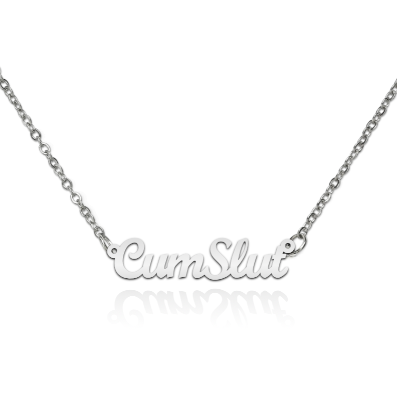 Honorific Signature Name Necklace