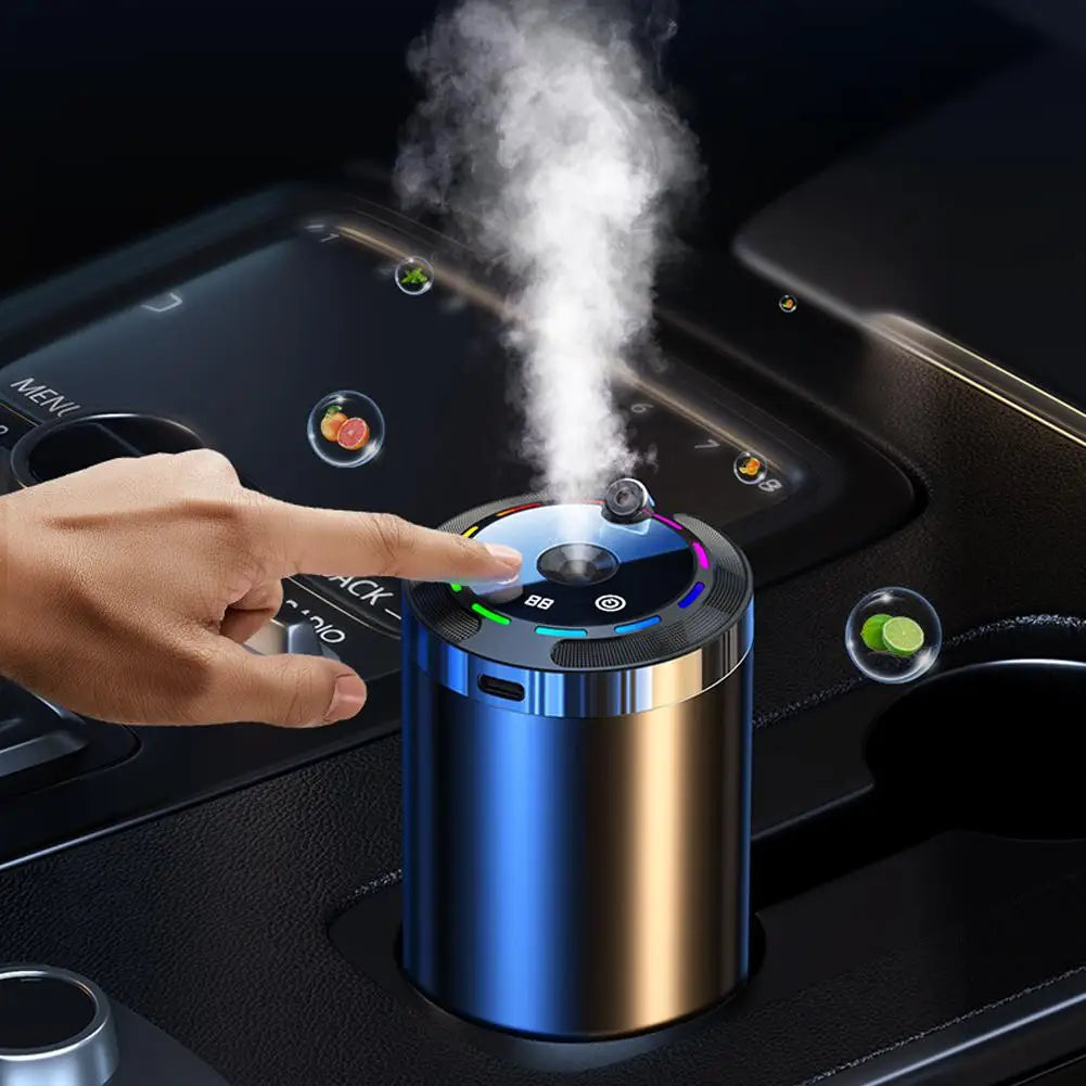 Car Electric Air Diffuser Aroma Car Air Vent Humidifier Mist Aromatherapy Car Air Freshener Removing Odor Eliminator Auto Tools