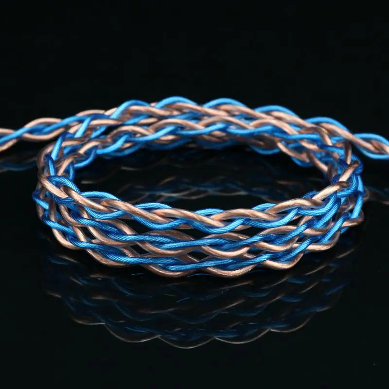 XINHS A04 4 strands Graphene+7N Pure Copper Hybrid Upgrade Cable