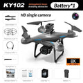 GISAEV Ky102 Drone 8k Profesional Dual-camera Aerial Photography 360 Obstacle Avoidance Optical Flow Four-axis Rc UAV 10000m