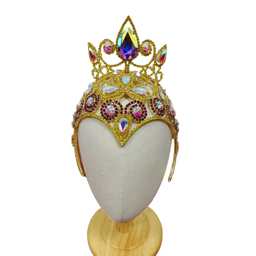 Metal Rhinestone Headpiece Base