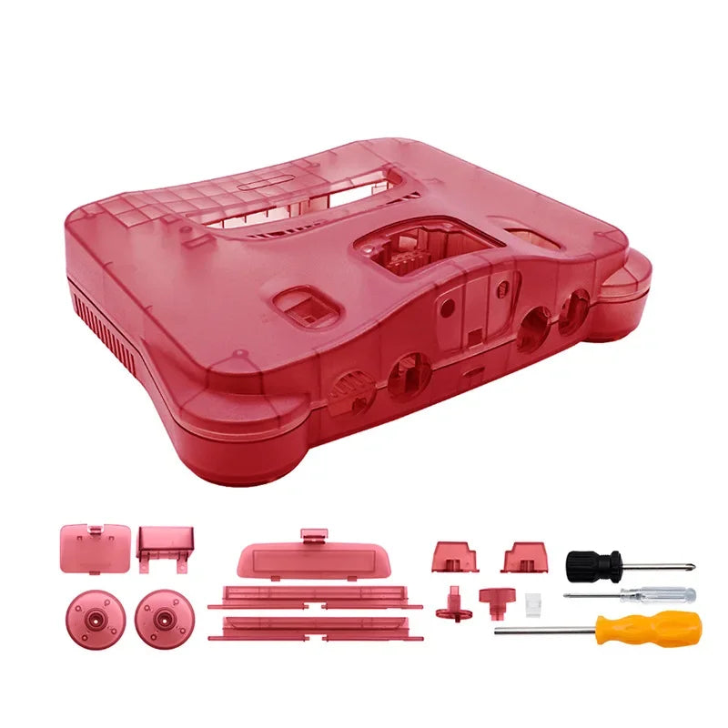N64 Replacement Console Shell Housing Cherry Red Nintendo 64