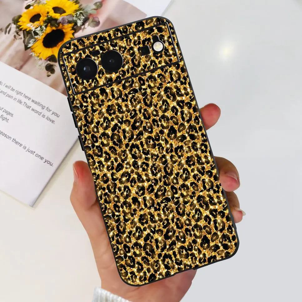 For Cover Google Pixel 6 Case Cute Cat Cartoon Bumper Back Shockproof Soft TPU Case For Google Pixel 6A 6PRO Pixel 6 Phone Cases