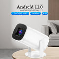 P30 Smart Mini Projector Android 11 WiFi6 Support 4K 1080P BT5.0 Projector 1280*720P Home Cinema Portable Projector