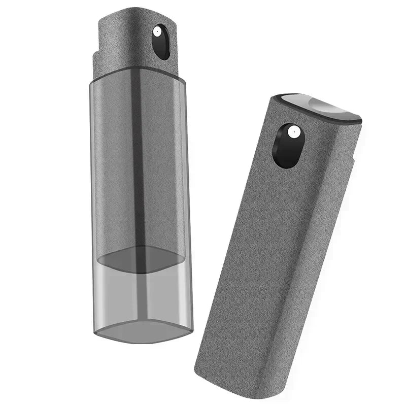Microfiber Screen Cleaner Spray Bottle Mobile Phone Tablet Laptop Display Screen Cleaning Wipe Press Spray Bottle Without Liquid