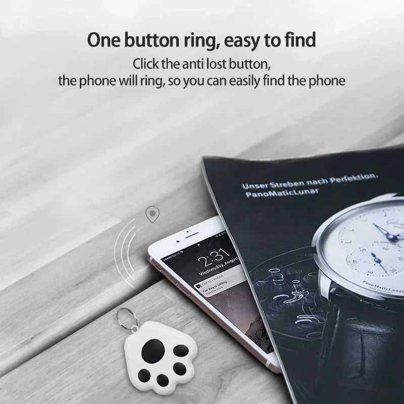 Pet Dog Cat Children's Intelligent Anti Loss Device Bluetooth 5.0 Mobile Phone Two-way Alarm Car Wallet Keychain Accessories