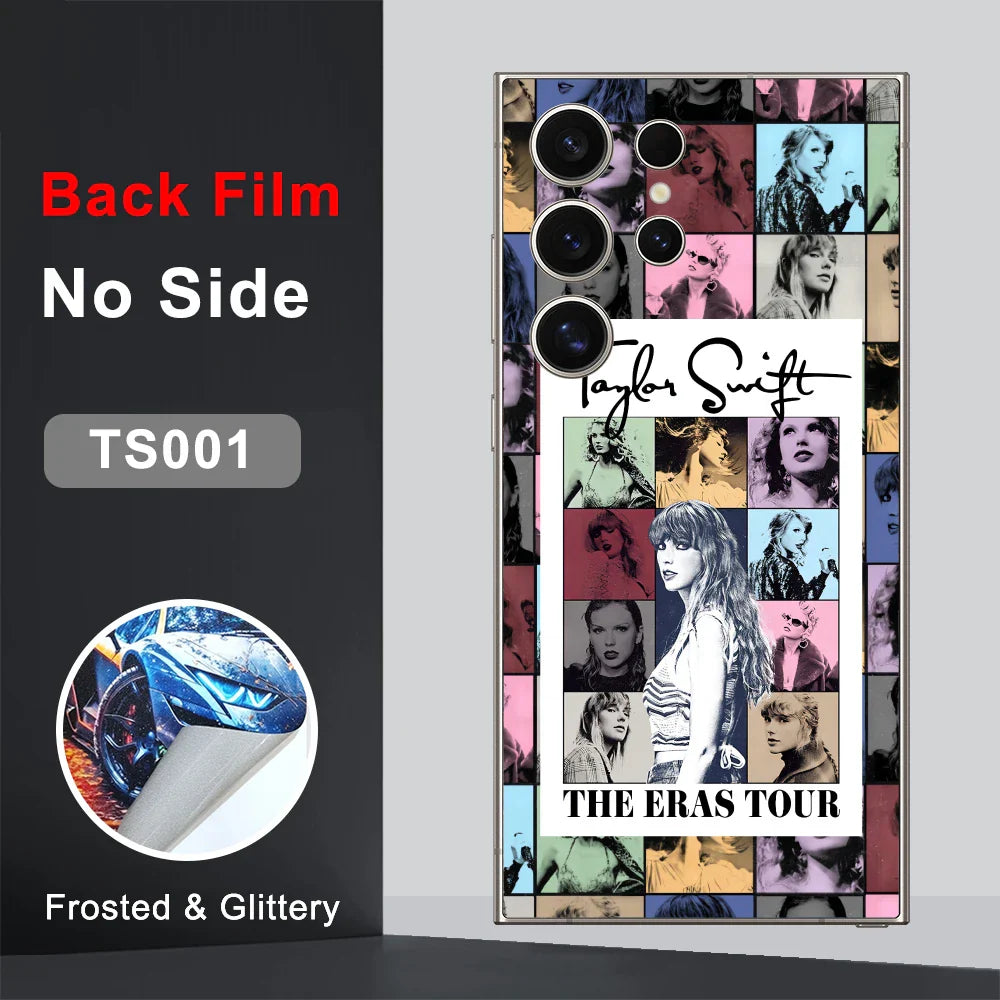 CASEKiTTY Skin Sticker For Galaxy S24 Ultra Back Film Samsung S23 FE S22 S21 Plus Protective Decal Wrap Back Screen Protector