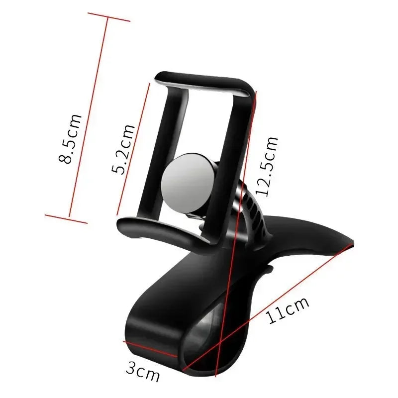 Car Phone Holder Universal Dashboard Stand Easy Clip Mount GPS Bracket Car Mobile Phone Support in Car For iPhone Xiaomi Samsung