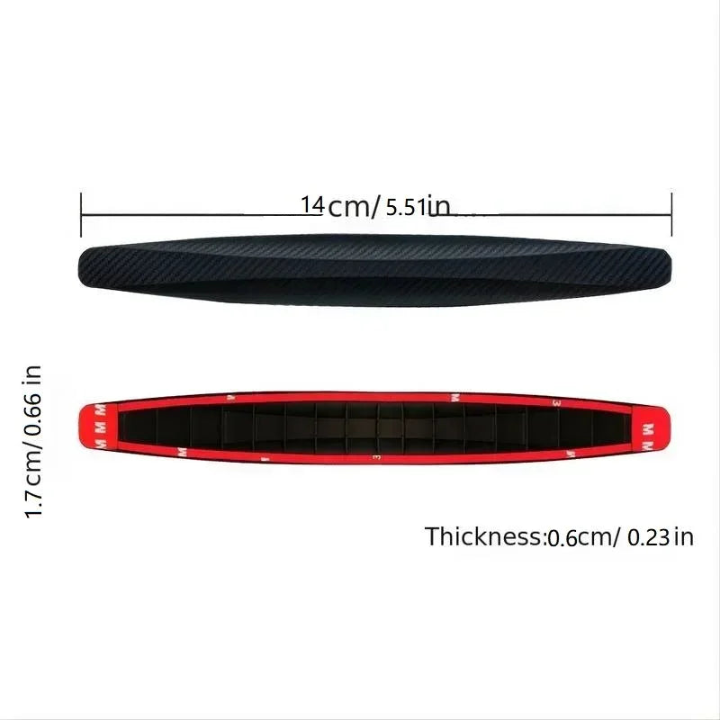 New 4-6 PCS Car Anti-collision Protection Decoration Strip Universal Front Rear Bumper Corner Protector Guard Car Accessories