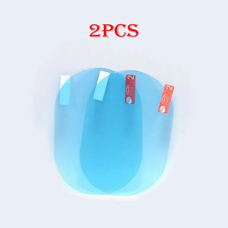 2PCS Car Sticker Rainproof Film For Car Rearview Mirror Car Rearview Mirror Rain Film Clear Sight In Rainy Days