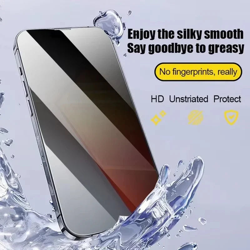 Oleophobic Coating Privacy Screen Protector For Samsung Galaxy S24 Ultra S23 S22 S25 S20 FE A55 5G Anti-Spy Film Samsung A54 A53