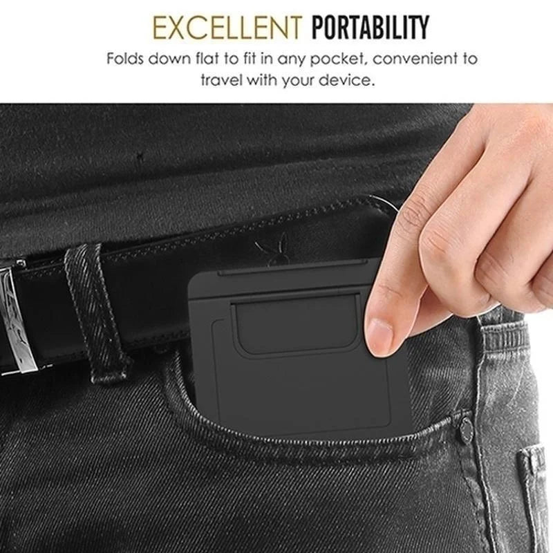 Mini Creative Portable Universal Folding Plastic Phone Holder Tablet Computer Stand