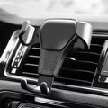 Gravity Car Phone Holder Air Vent Clip Mount Mobile Cell Stand Smartphone GPS Auto Locking Support in Car Bracket For iPhone