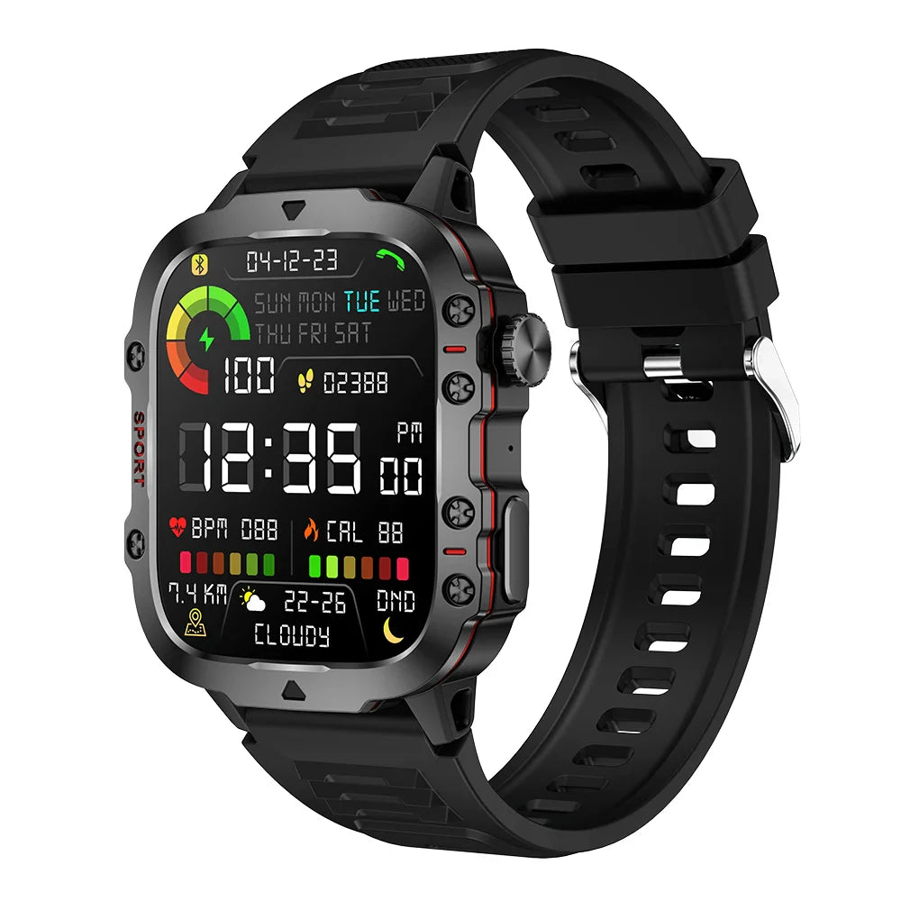Original Men Smart Watch Bluetooth Call Fitness Clock 3ATM IP68 Swim Waterproof Sports Smartwatch for Women Android 2024