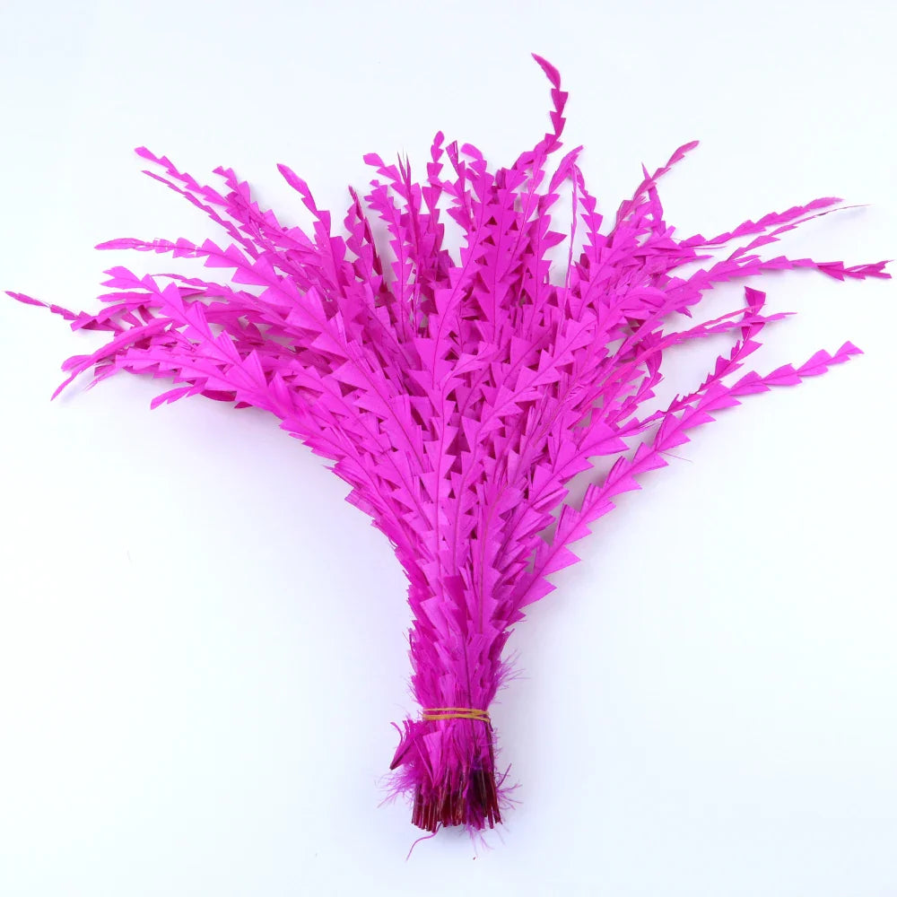 Multicolor Natural Rooster Feather