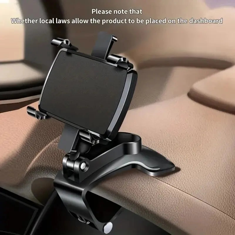 Car Phone Holder Stand Dashboard Car Clip Mount GPS Cell Mobile Phone Support in Car Bracket For All Phone iPhone Samsung Xiaomi