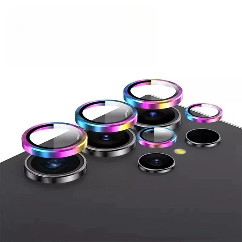 Metal Camera Protector For Samsung Galaxy S24 Ultra S24+ s24plus Alloy Ring lens Glass For Galaxy S24ultra Cap