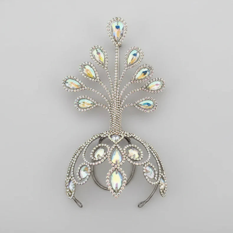 Rhinestone Tall Headpiece Base