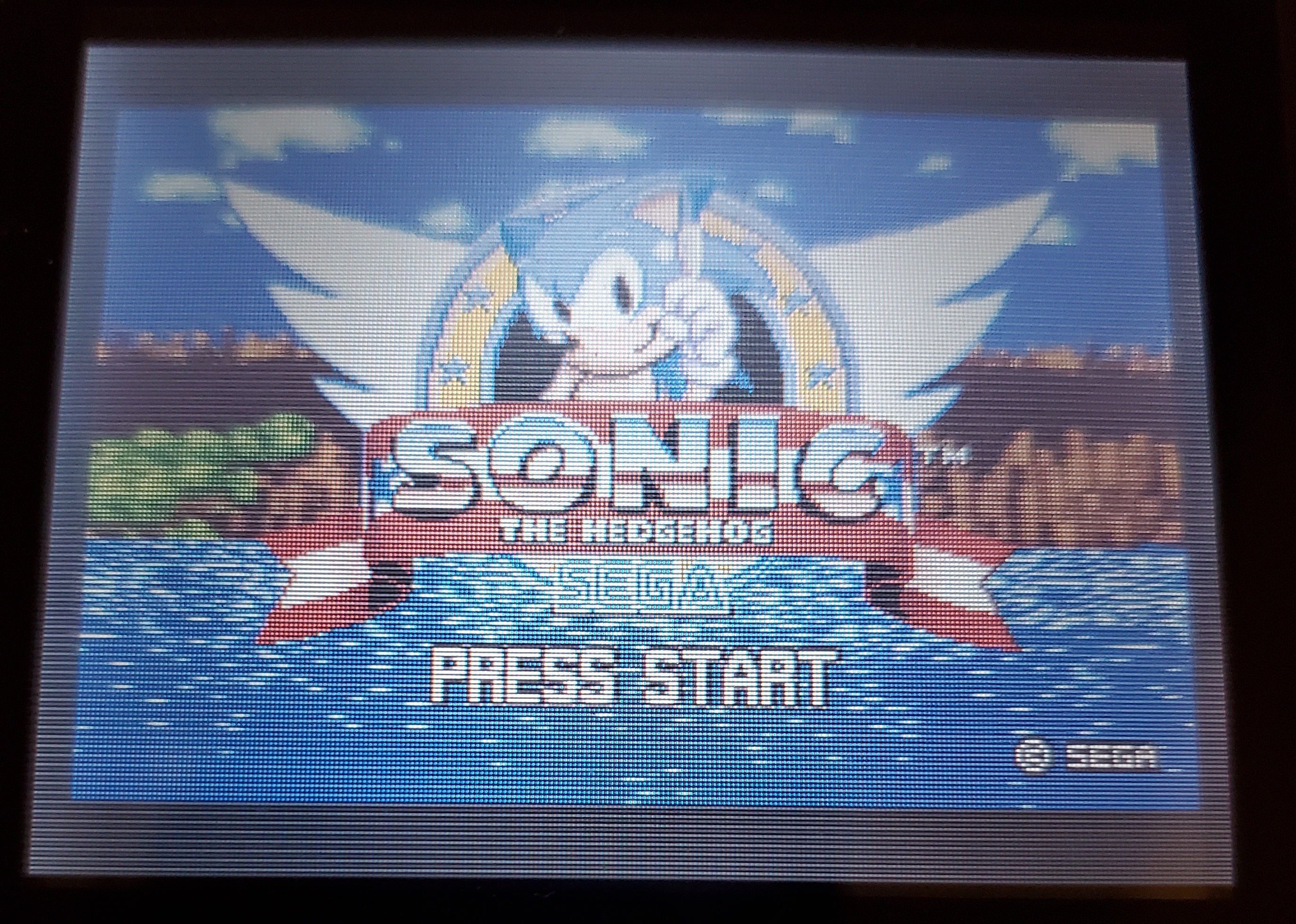 Sonic the Hedgehog Genesis GBA Video Game Boy Advance