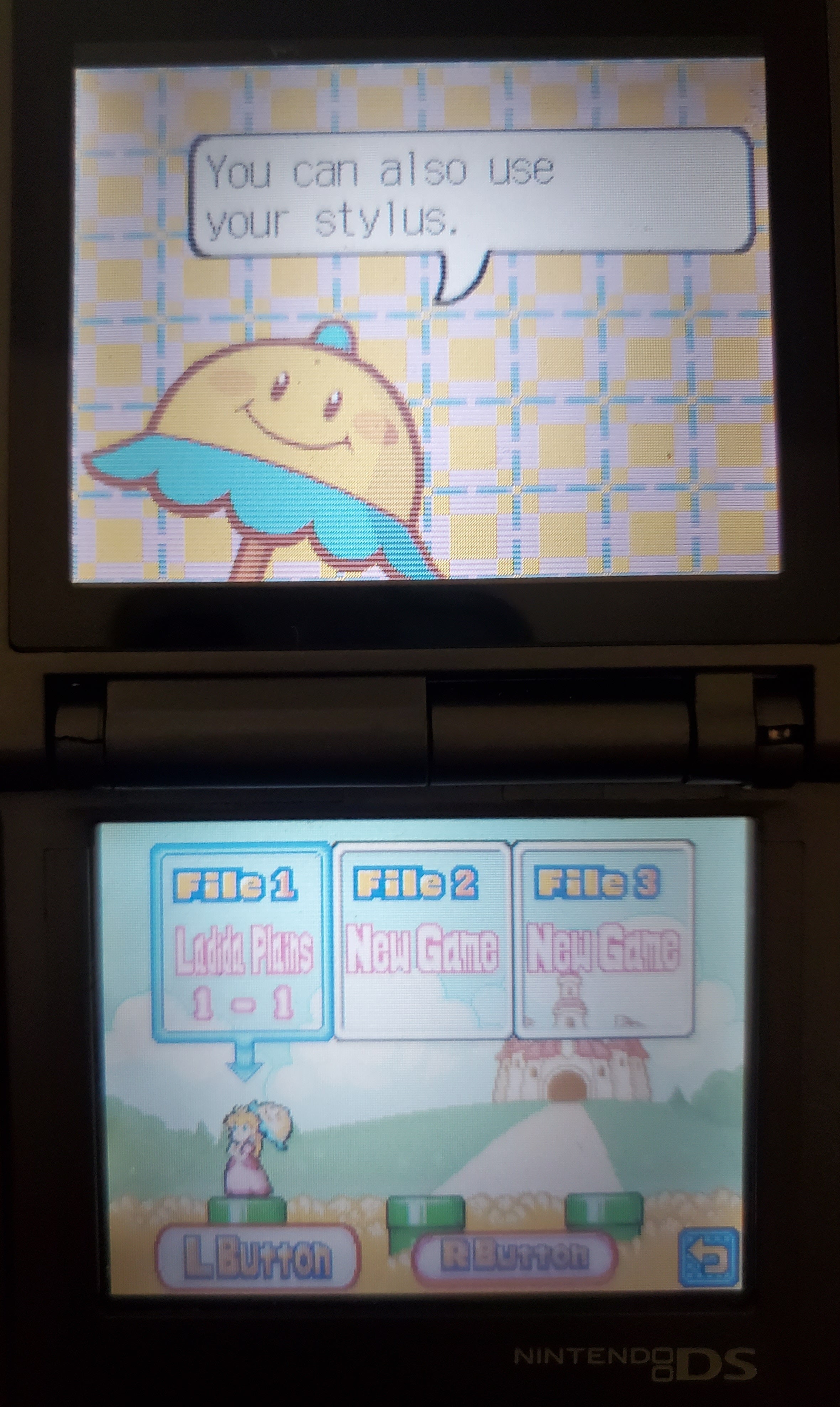 Super Princess Peach Video Game Cartridge Nintendo DS 2005