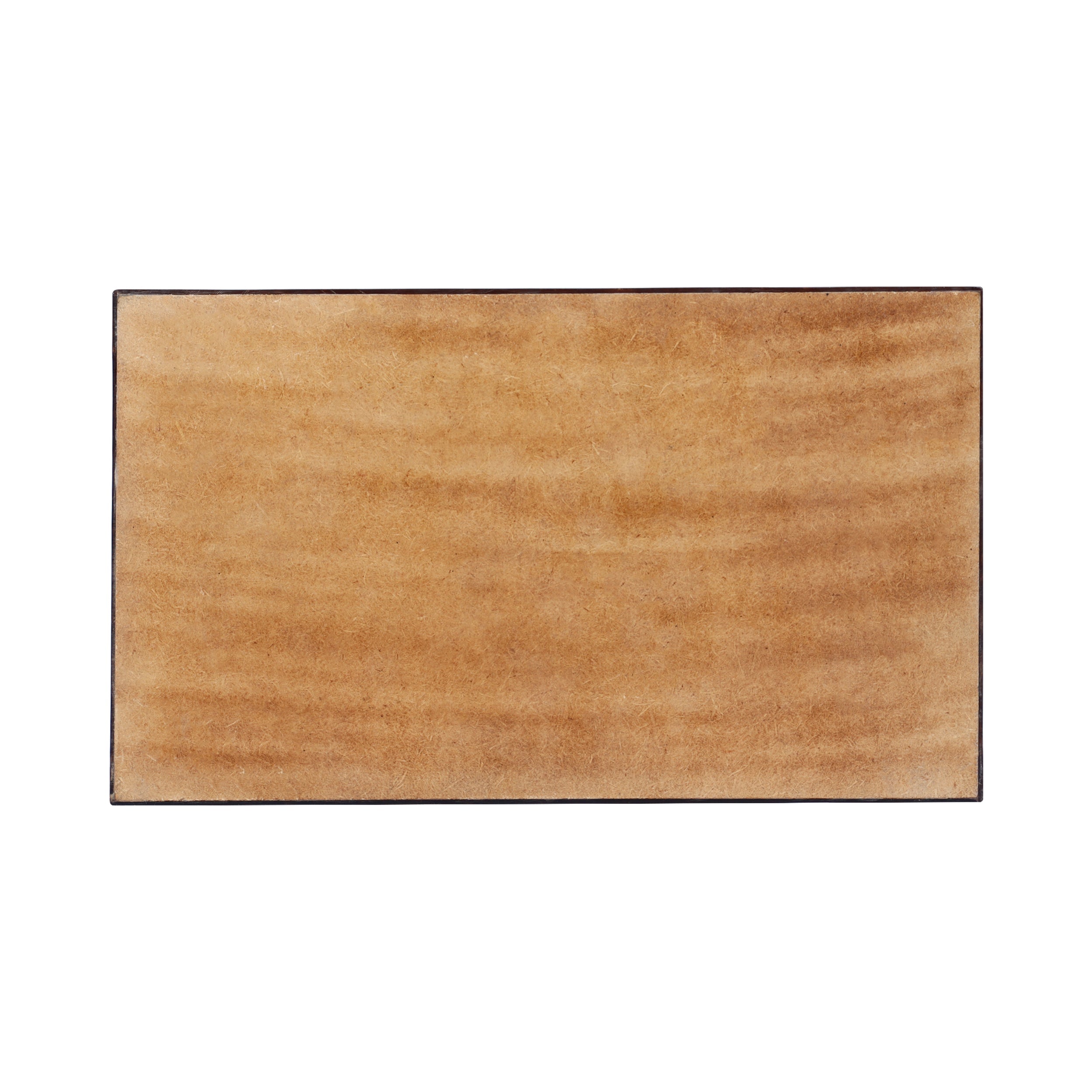 countertop and vanity tray handmade illusion yinyang-pattern 10x6 towel tray brown