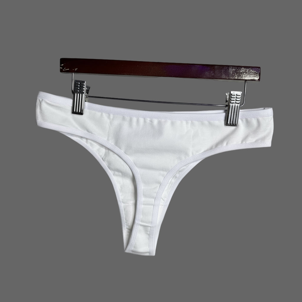 Lucky Charm Cotton Thong Panties