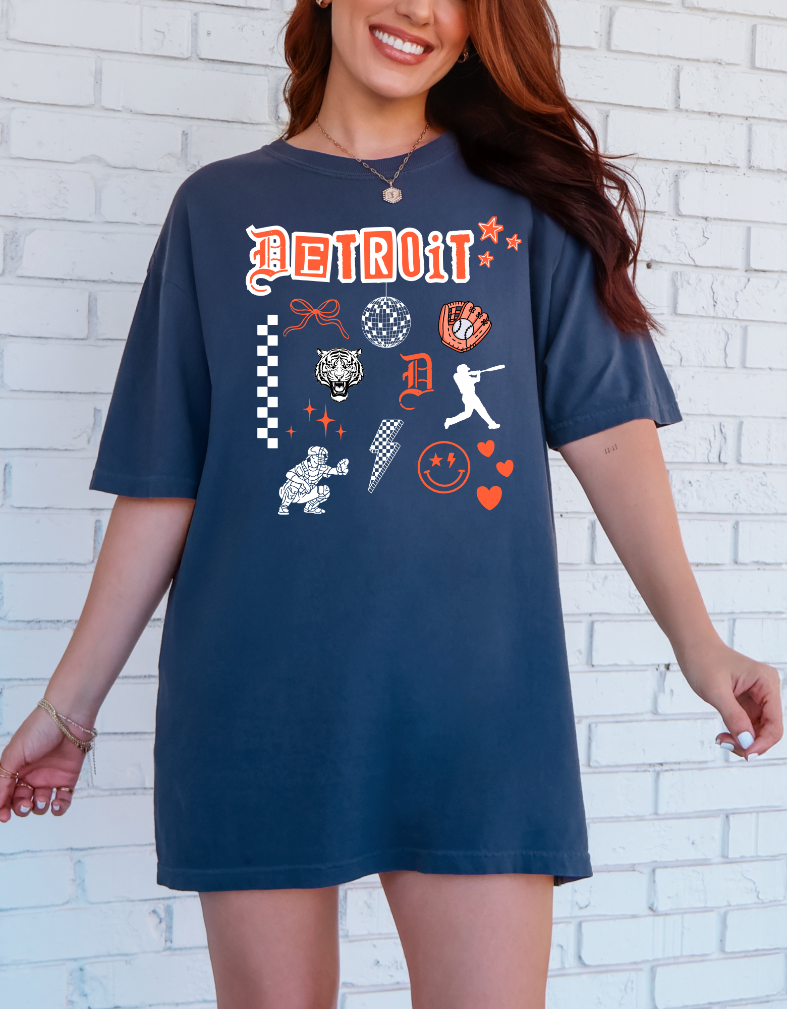 Detroit Baseball Collage Shirt