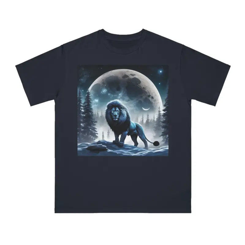 Lion Forest Classic T-Shirt - Moonlight Design - DipaliZ