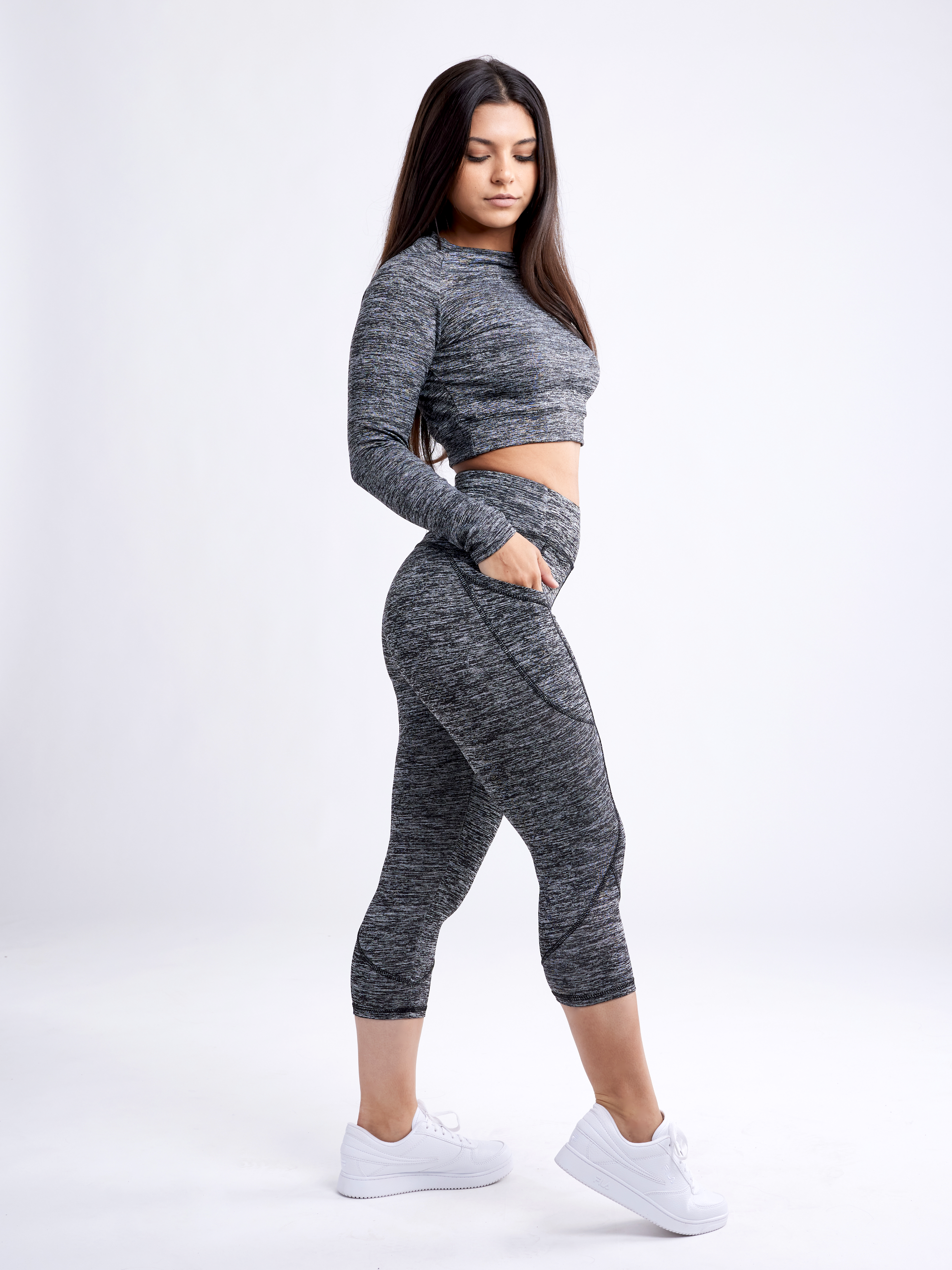 JupiterGear Long-Sleeve Crop Top
