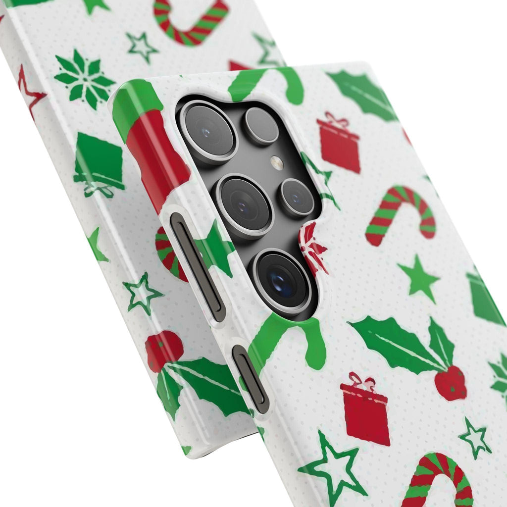Custom Samsung Tough Phone Case – Christmas Santa Holiday Design, Festive Xmas Protection