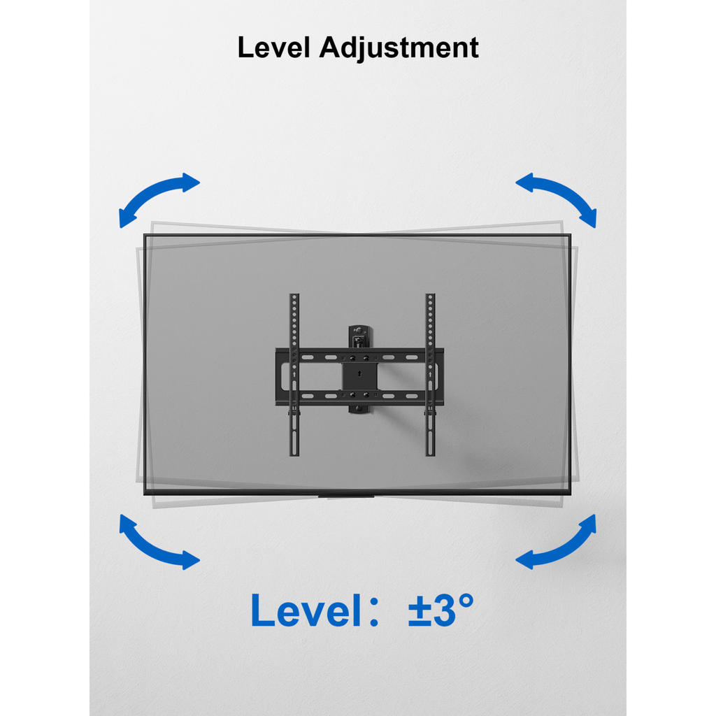 ErgoAV Single Stud Motion Mount for TVs 40" to 55" and up to 77lbs