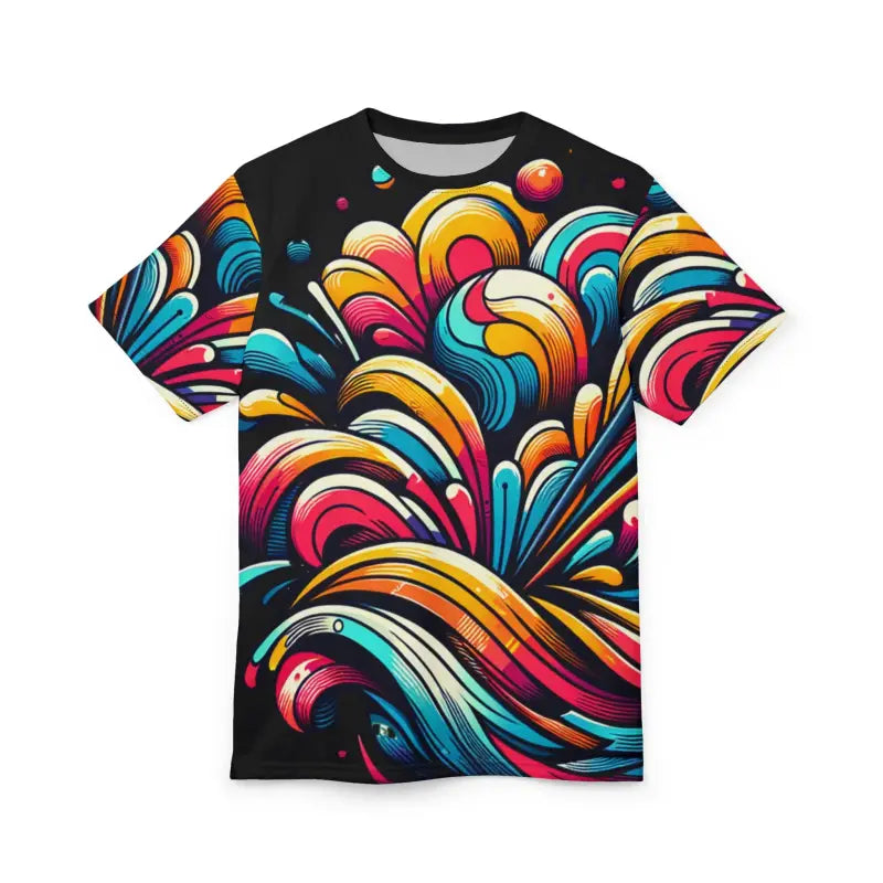 Abstract Brush Strokes Tee - Unisex All Over Print - DipaliZ