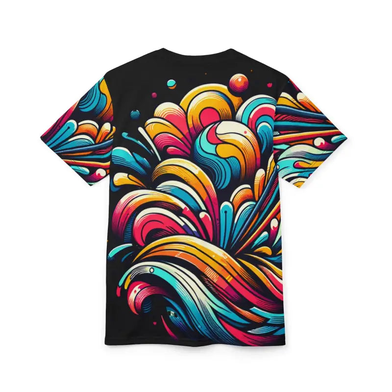 Abstract Brush Strokes Tee - Unisex All Over Print - DipaliZ