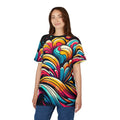 Abstract Brush Strokes Tee - Unisex All Over Print - DipaliZ