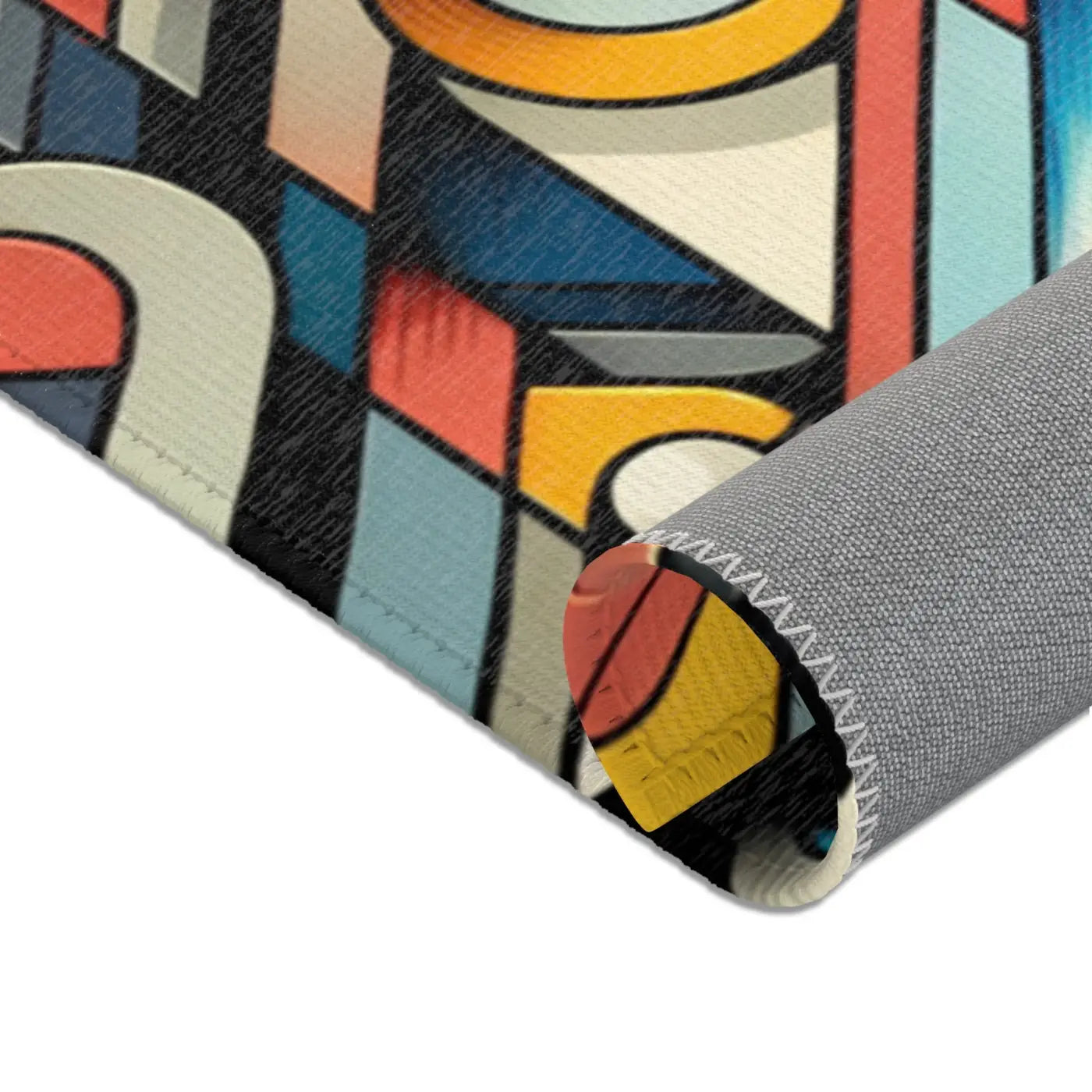 Abstract Colorful Pattern Area Rugs - Vibrant Home Decor - DipaliZ