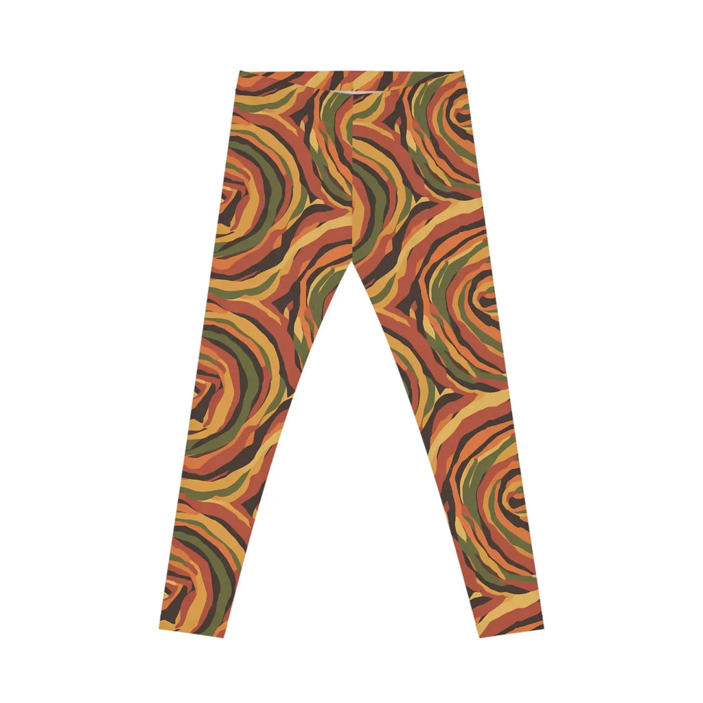 Earth Spiral Leggings - Premium Women's Fashion Activewear - DipaliZ