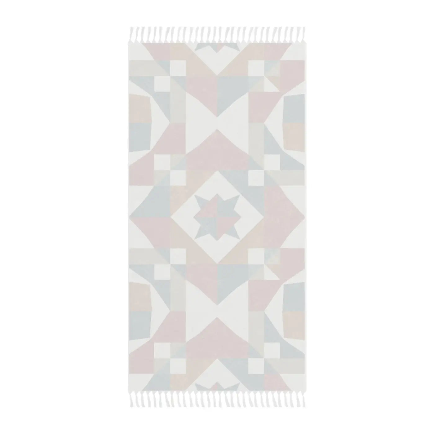 Boho Beach Cloth - Abstract Geometric Pattern for Outdoors - DipaliZ