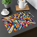 Geometrical Pattern Placemat - Modern Masterpiece Design - DipaliZ