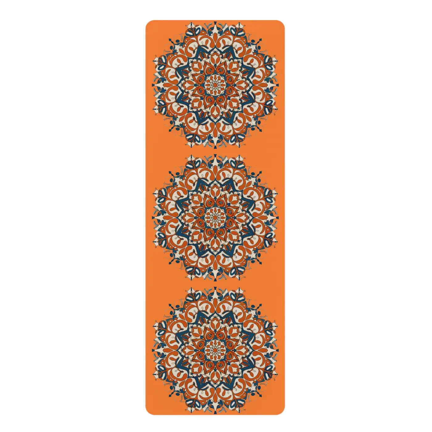 Rubber Yoga Mat - Mandala Pattern Eco-Friendly - DipaliZ