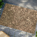 Coconut Fiber Door Mat - Coir Abstract Pattern - DipaliZ