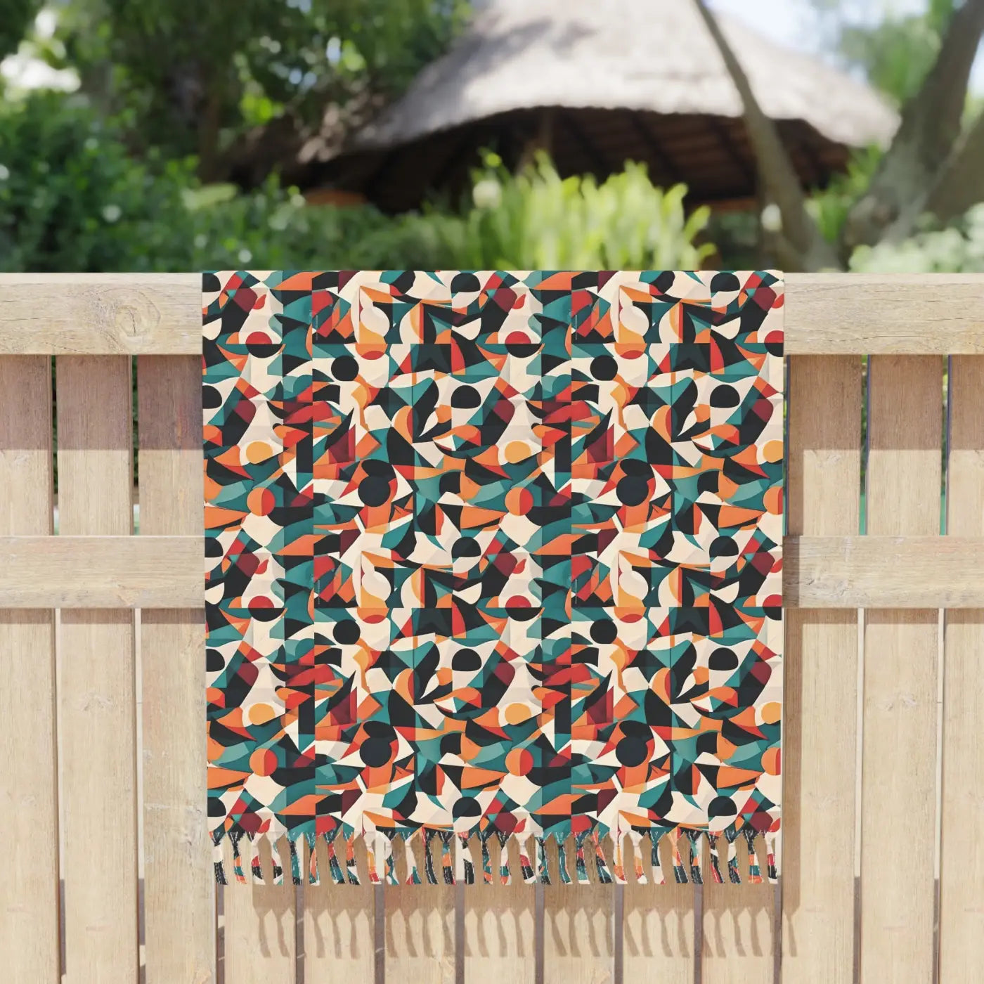 Boho Beach Cloth - Abstract Pattern for Outdoor Adventures - DipaliZ