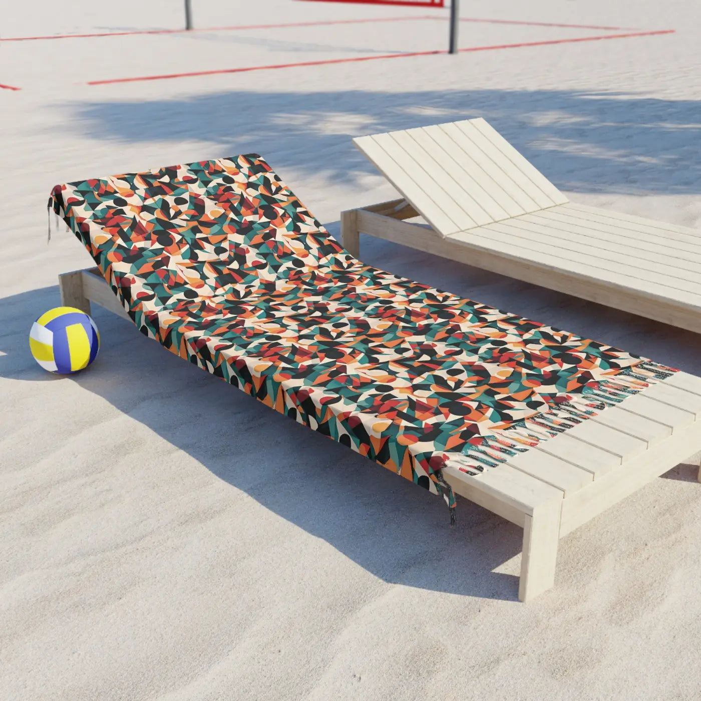 Boho Beach Cloth - Abstract Pattern for Outdoor Adventures - DipaliZ