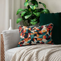 Abstract Lumbar Pillow - Spun Polyester with Insert - DipaliZ