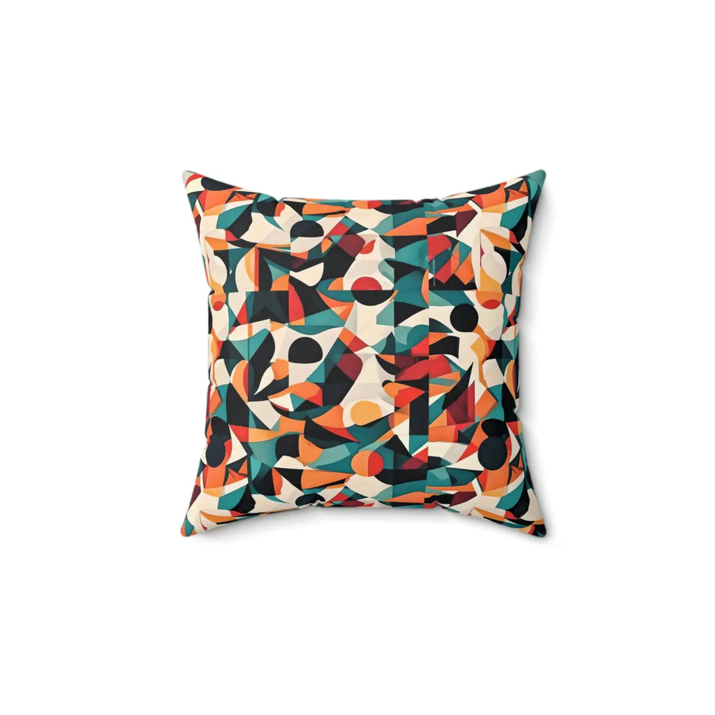 Abstract Pattern Square Pillow - Modern Home Decor - DipaliZ
